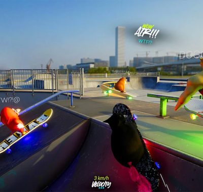 《滑板漂流与麦克斯韦猫:游戏模拟器 Skateboard Drifting with Maxwell Cat: The Game Simulator》Switch版+1.0.0补丁