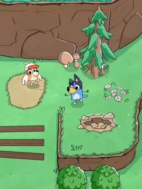 布鲁伊的寻找金色画笔之旅/Bluey’s Quest For The Gold Pen