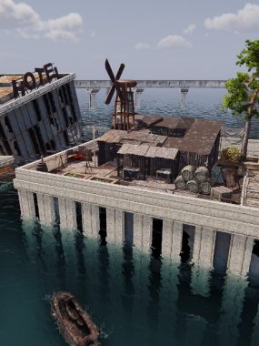 《沉没之地/Sunkenland》PC版含v0.8.03