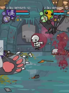 PS4游戏《城堡毁灭者：重制版 Castle Crashers Remastered》中文版pkg下载+1.04补丁